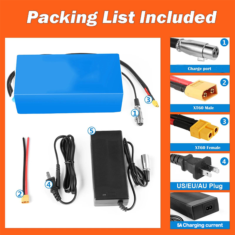 48V 52V Electric Bicycle chamr - đánh giá và giá Electric Bicycle Battery 72V 30Ah
