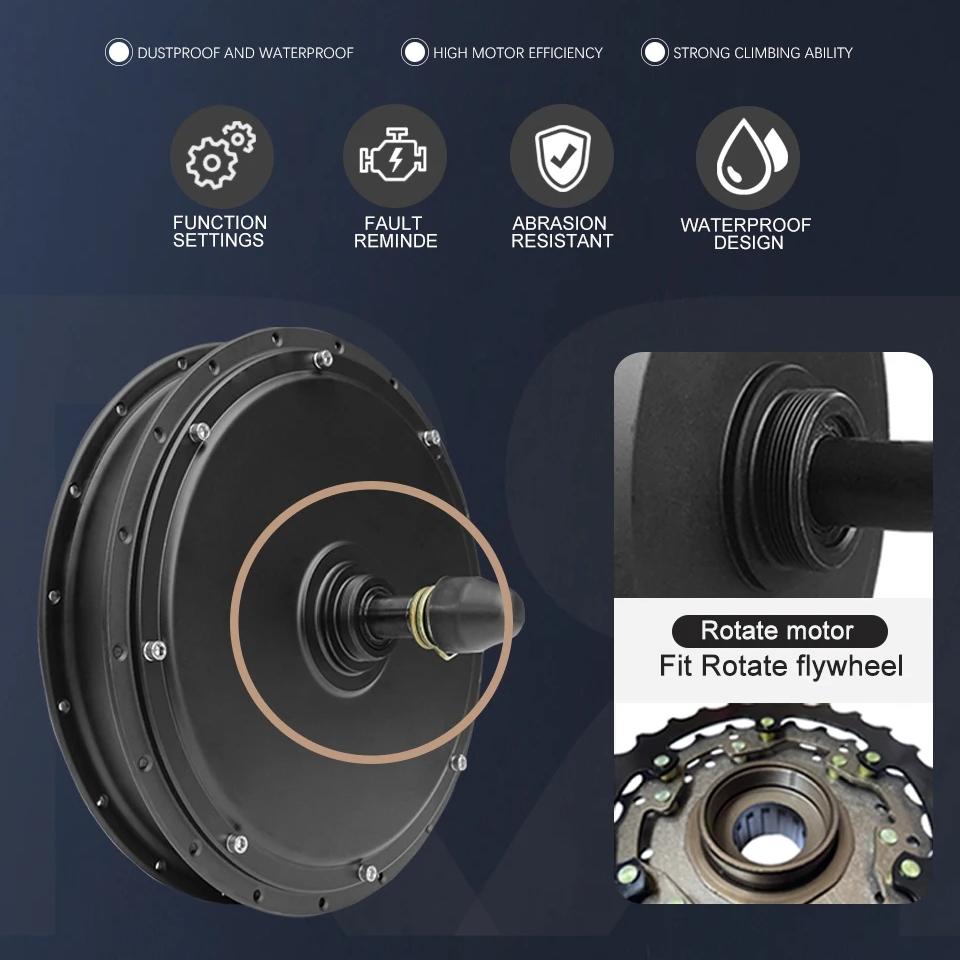 New Upgrade Ebike Conversion K - đánh giá và giá 72V 5000W Hub Motor Kit