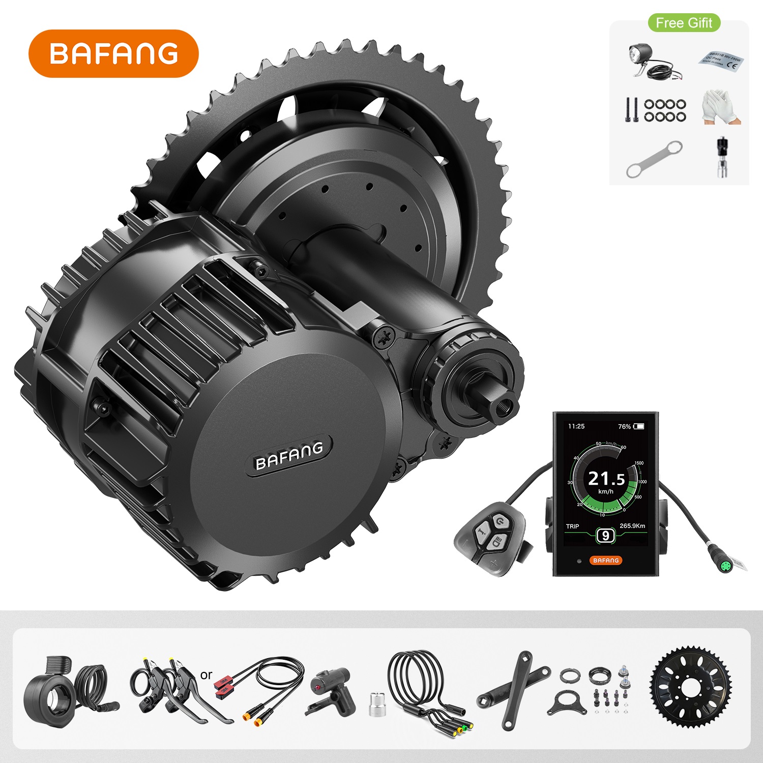 Bafang G320 48V 52V 1000W BBSH - đánh giá và giá Mid Drive Motor Kit 52V 1000W