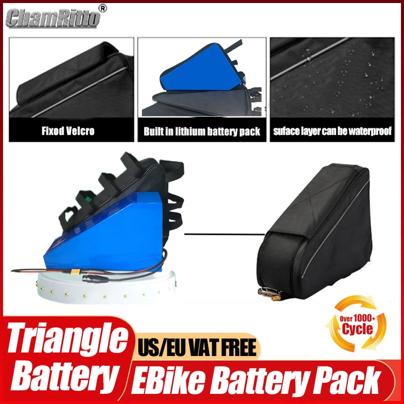 Electric bicycle cham rider  B - đánh giá và giá Electric Bicycle Battery 72V 30Ah