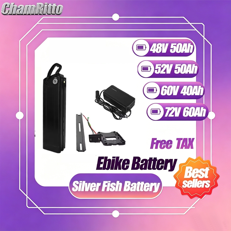48v Electric Bicycle 52v Silve - đánh giá và giá Electric Bicycle Battery 72V 30Ah