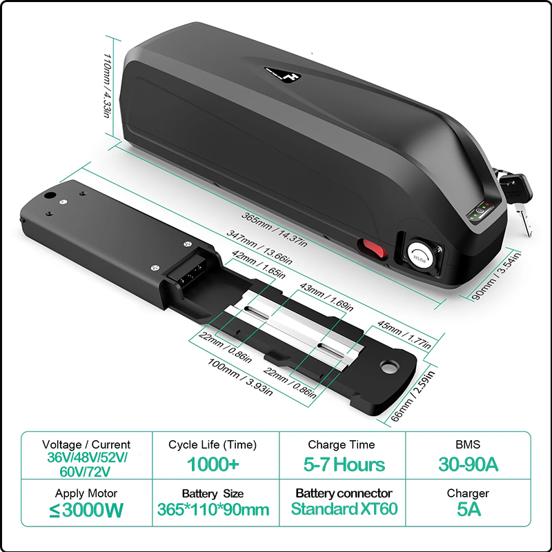 72v ebike battery 3000w 60ah e - đánh giá và giá Electric Bicycle Battery 72V 30Ah