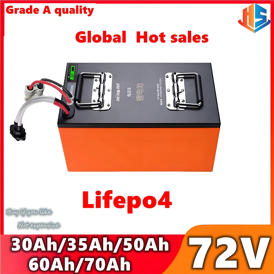 Scooter EV 72V 50Ah 60AH 35AH  - đánh giá và giá Electric Bicycle Battery 72V 30Ah