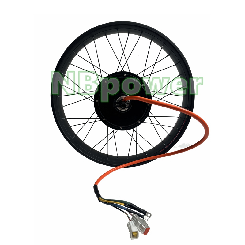 NBpower QS205 72V 5000W 170/19 - đánh giá và giá 72V 5000W Hub Motor Kit