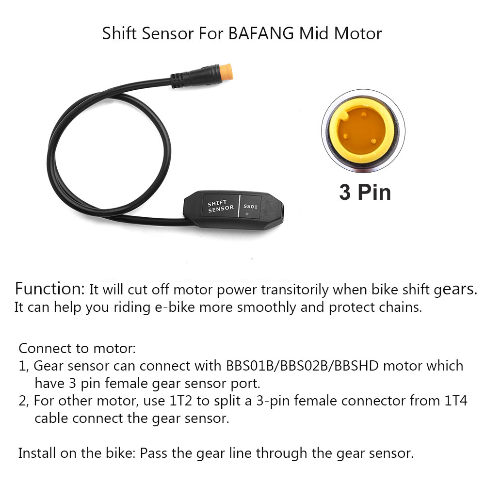 E-bike Gear Shift Sensor for B - đánh giá và giá Bafang Bbs02B 48V 750W Mid Drive Kit