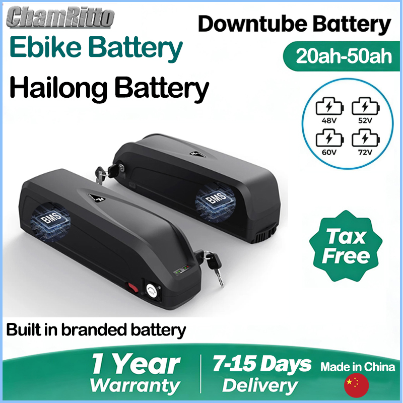 36v 48v 52v Hailong 60v 72v eb - đánh giá và giá Ebike Battery 48V 20Ah Hailong