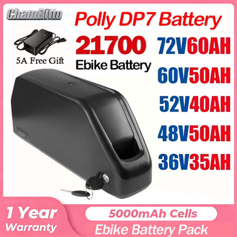 52v50ah Hailong Polly 48V 60V  - đánh giá và giá Electric Bicycle Battery 72V 30Ah
