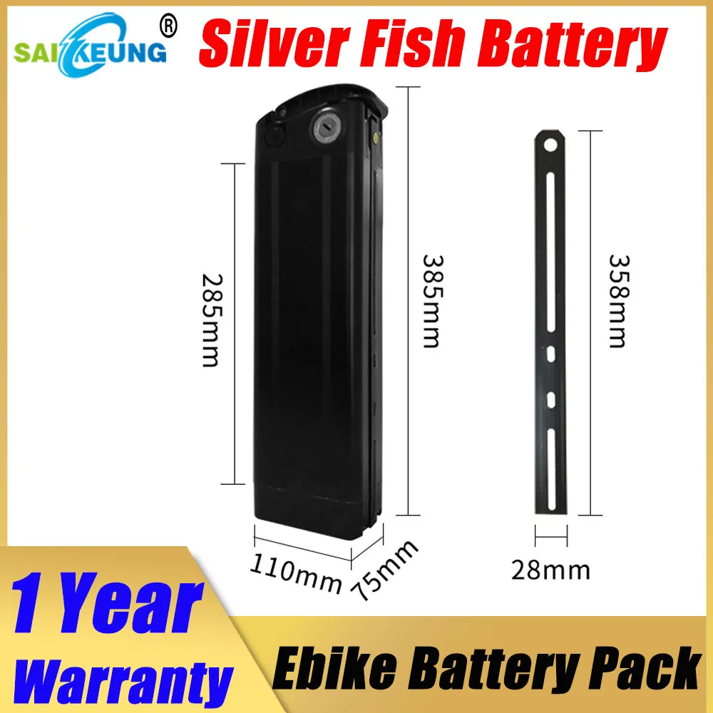 72V SilverFish Akku Accu Titan - đánh giá và giá Electric Bicycle Battery 72V 30Ah