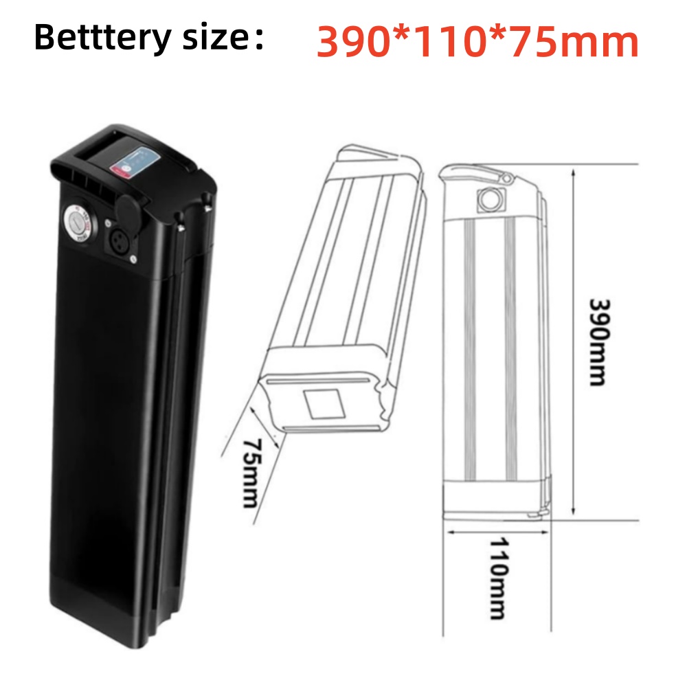 36V/48V 15Ah 20Ah Battery 1865 - đánh giá và giá Ebike Battery 48V 20Ah Hailong
